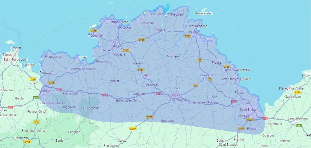 carte_cotes_armor_sans_trait_rouge Zones d'intervention rs accompagnement cotes d'armor